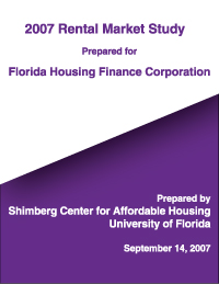 2007 Rental Market Study report cover - open PDF